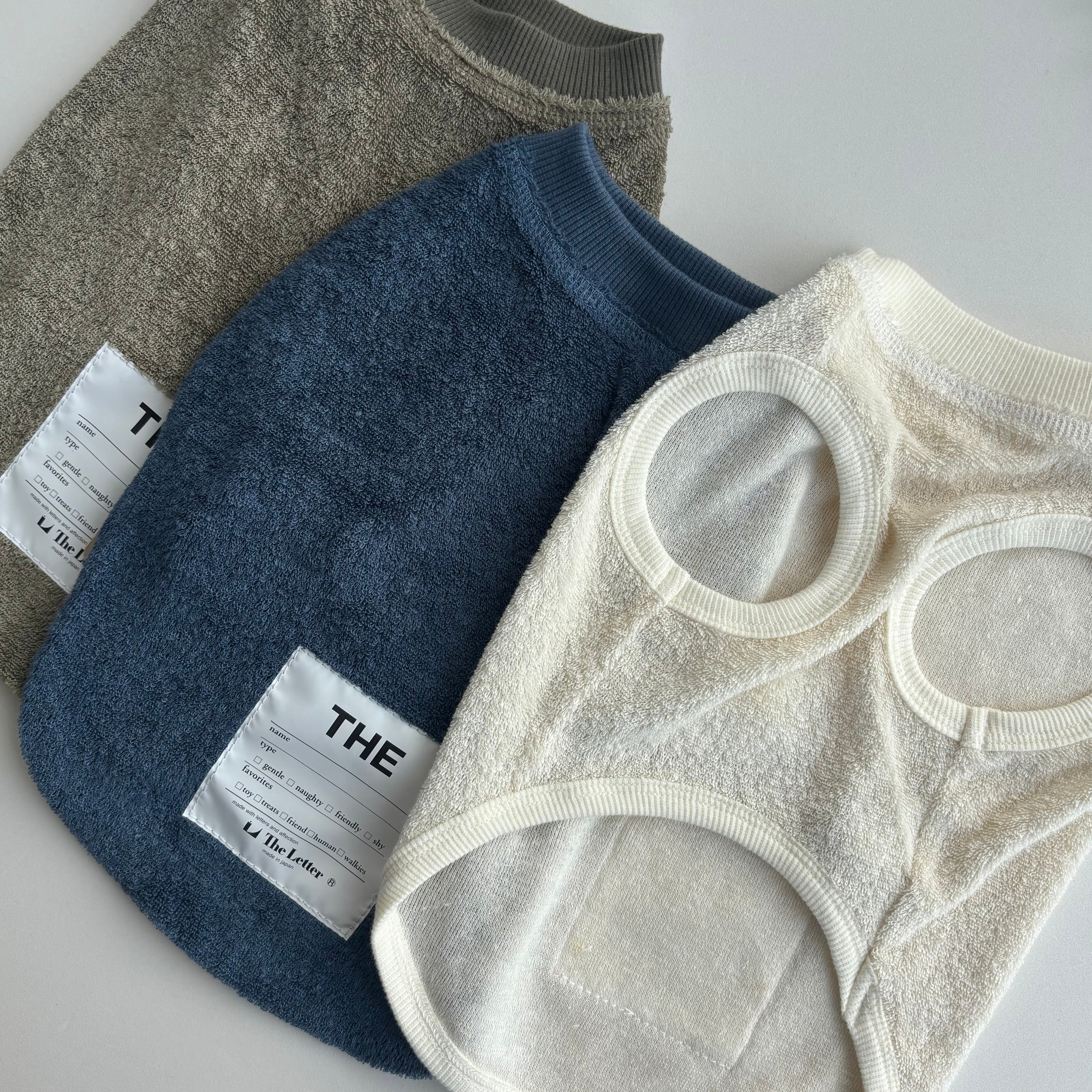 ベルギーリネン ストレッチパイルT