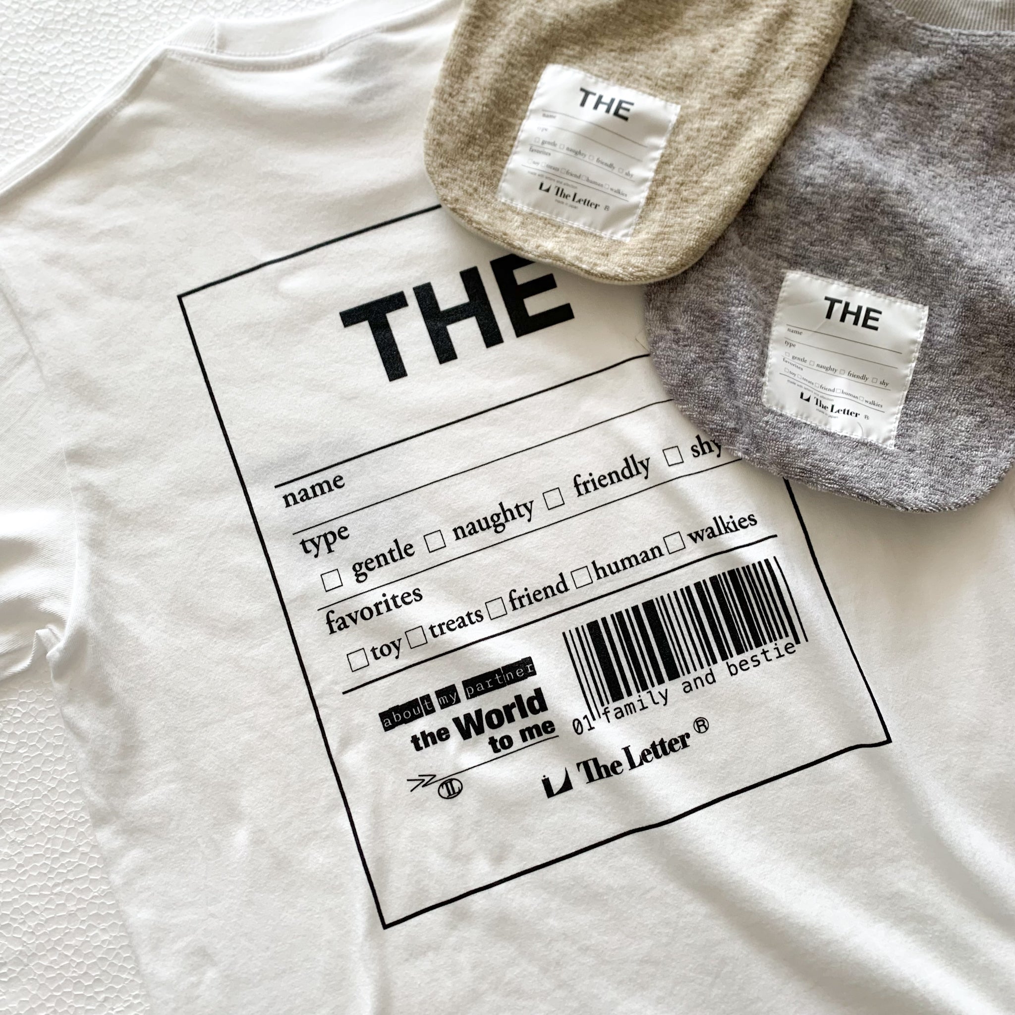 “THE”about my partner Tシャツ(半袖)