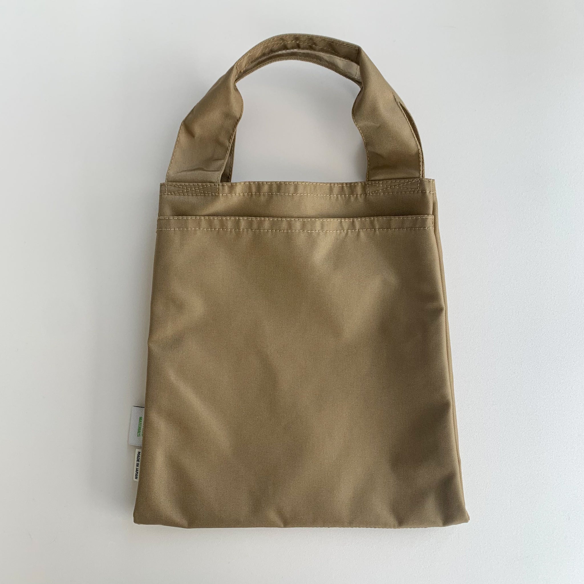 eco/LETTER the BAG(ブラック/ベージュ)