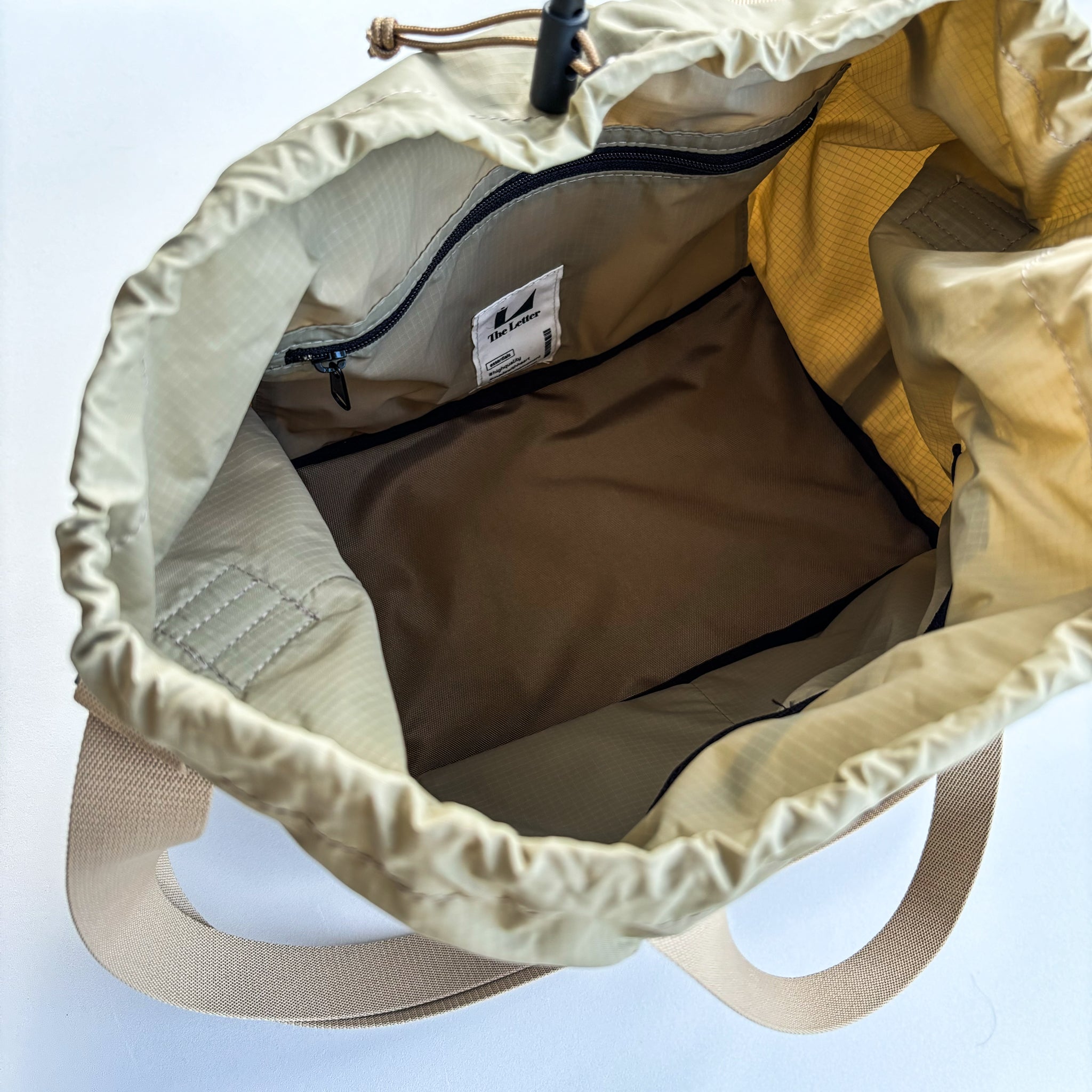 eco/THE ウィークエンダーバッグ(ブラック/ベージュ)