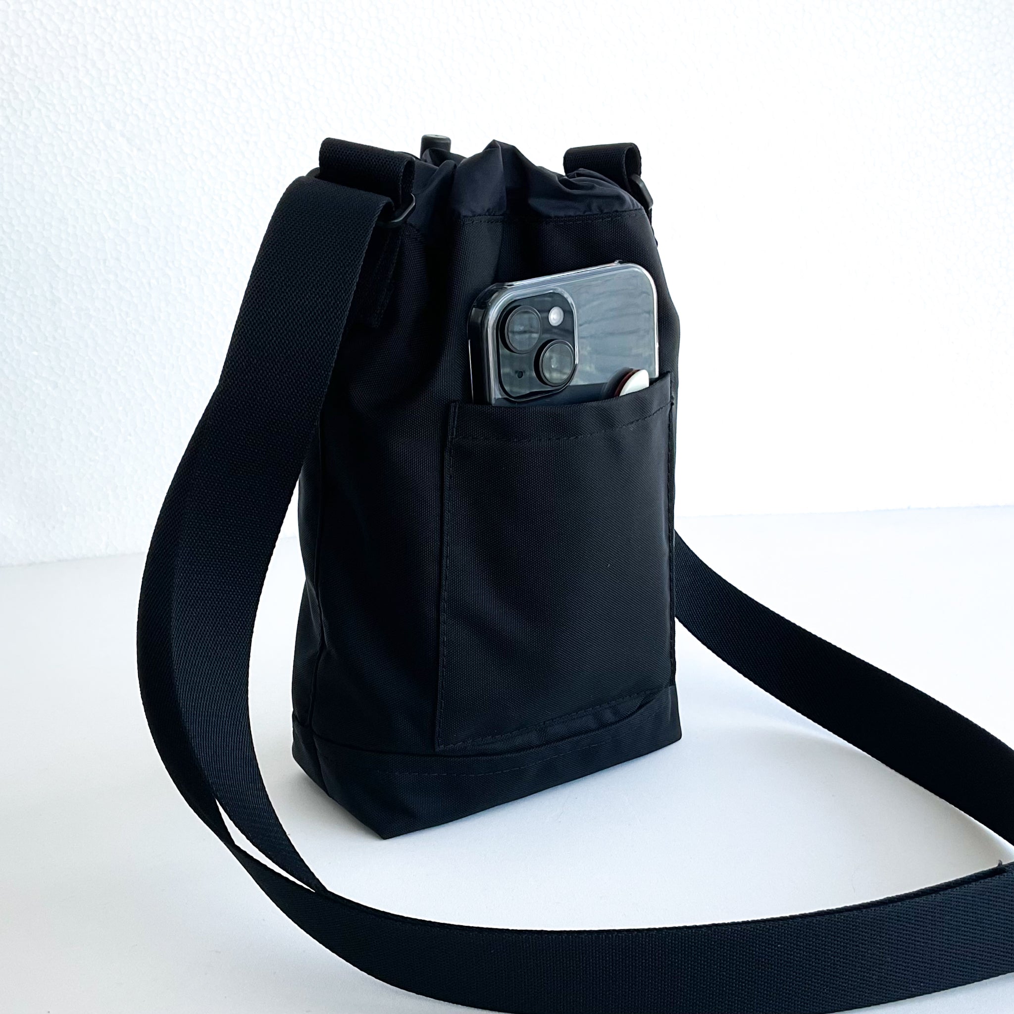 eco/THE ウォーターバッグ(ブラック/ベージュ)