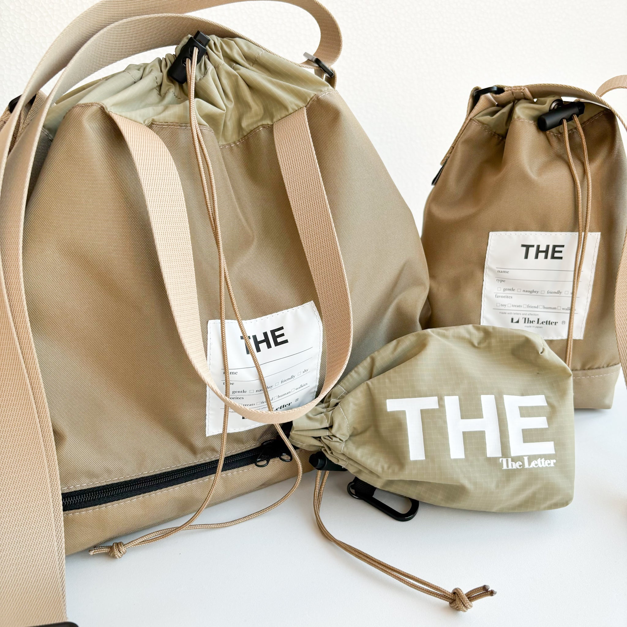 eco/THE ウィークエンダーバッグ(ブラック/ベージュ)