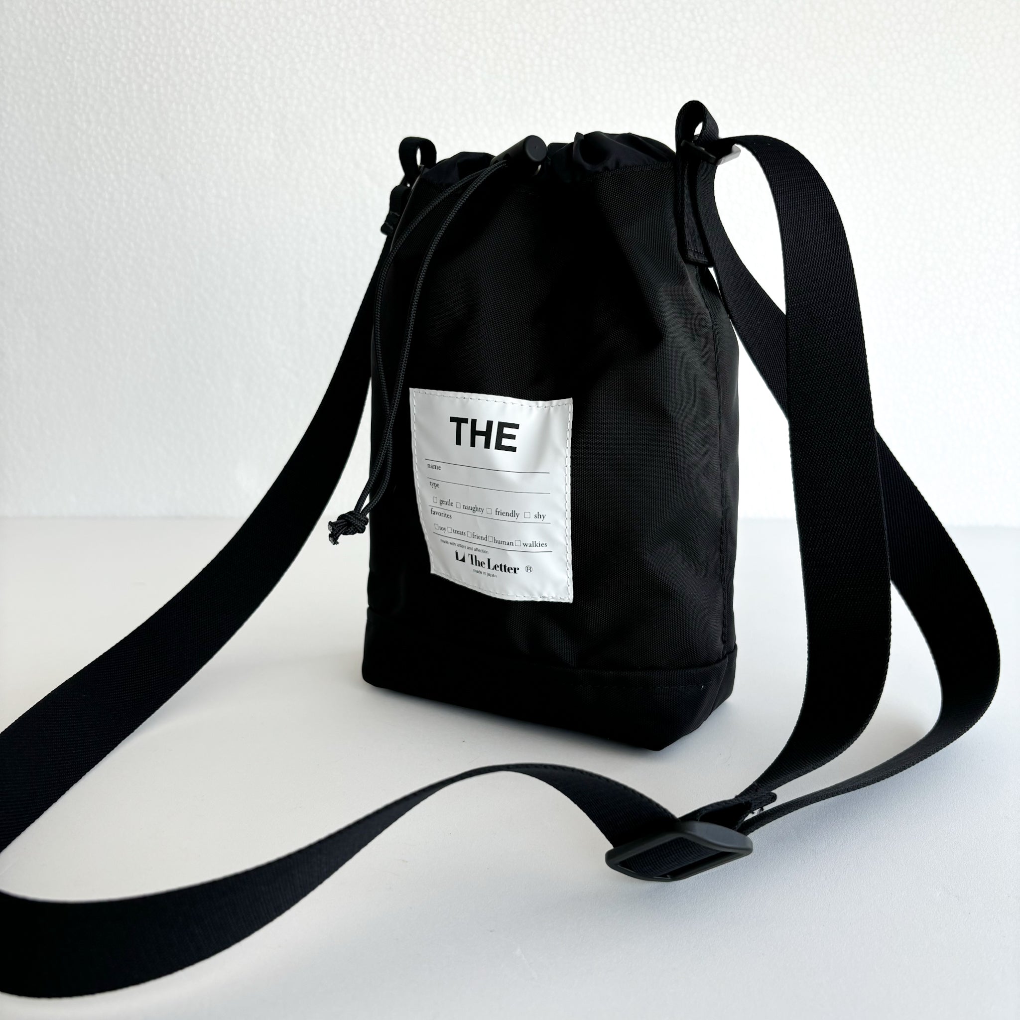 eco/THE ウォーターバッグ(ブラック/ベージュ)