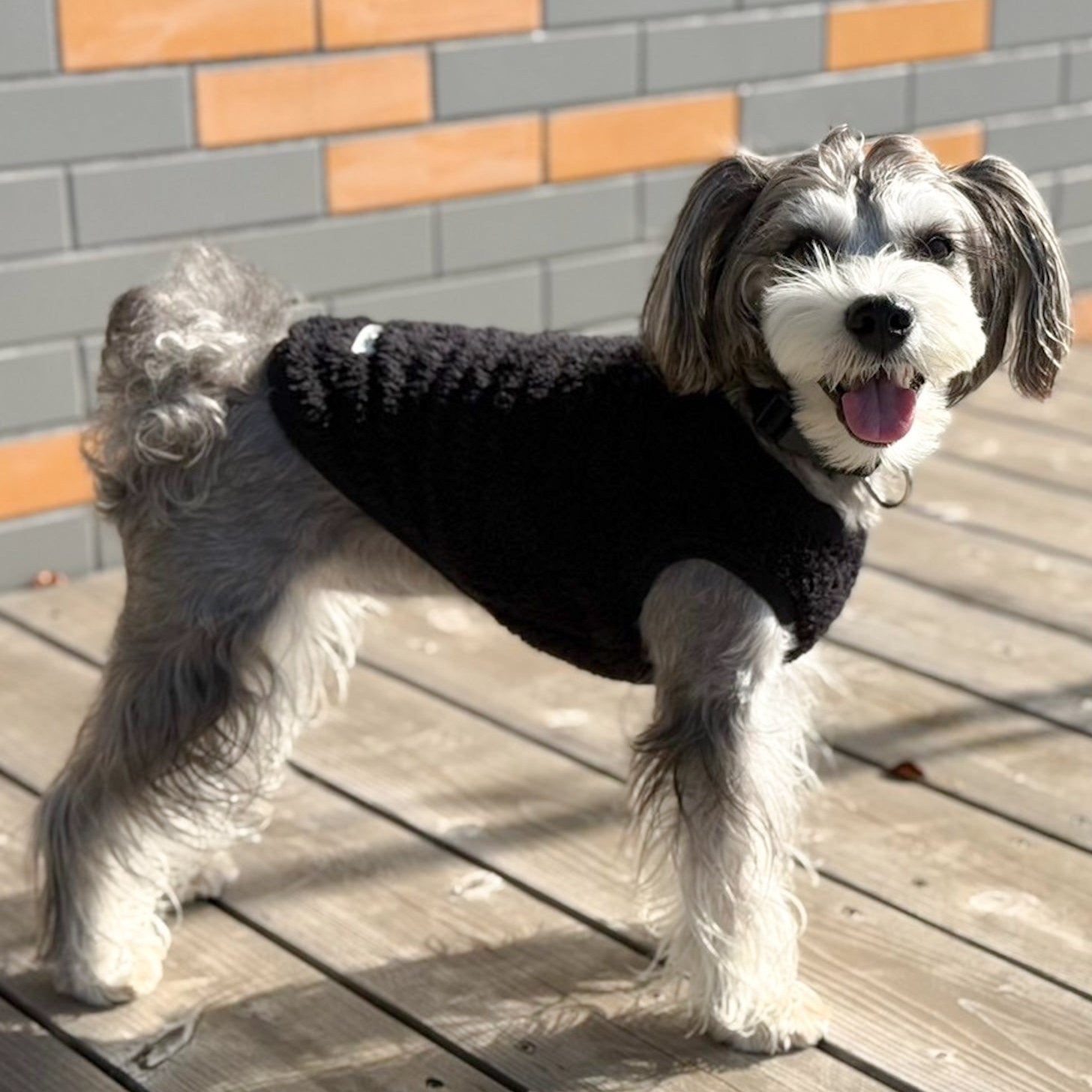 New ストレッチボアフリース T