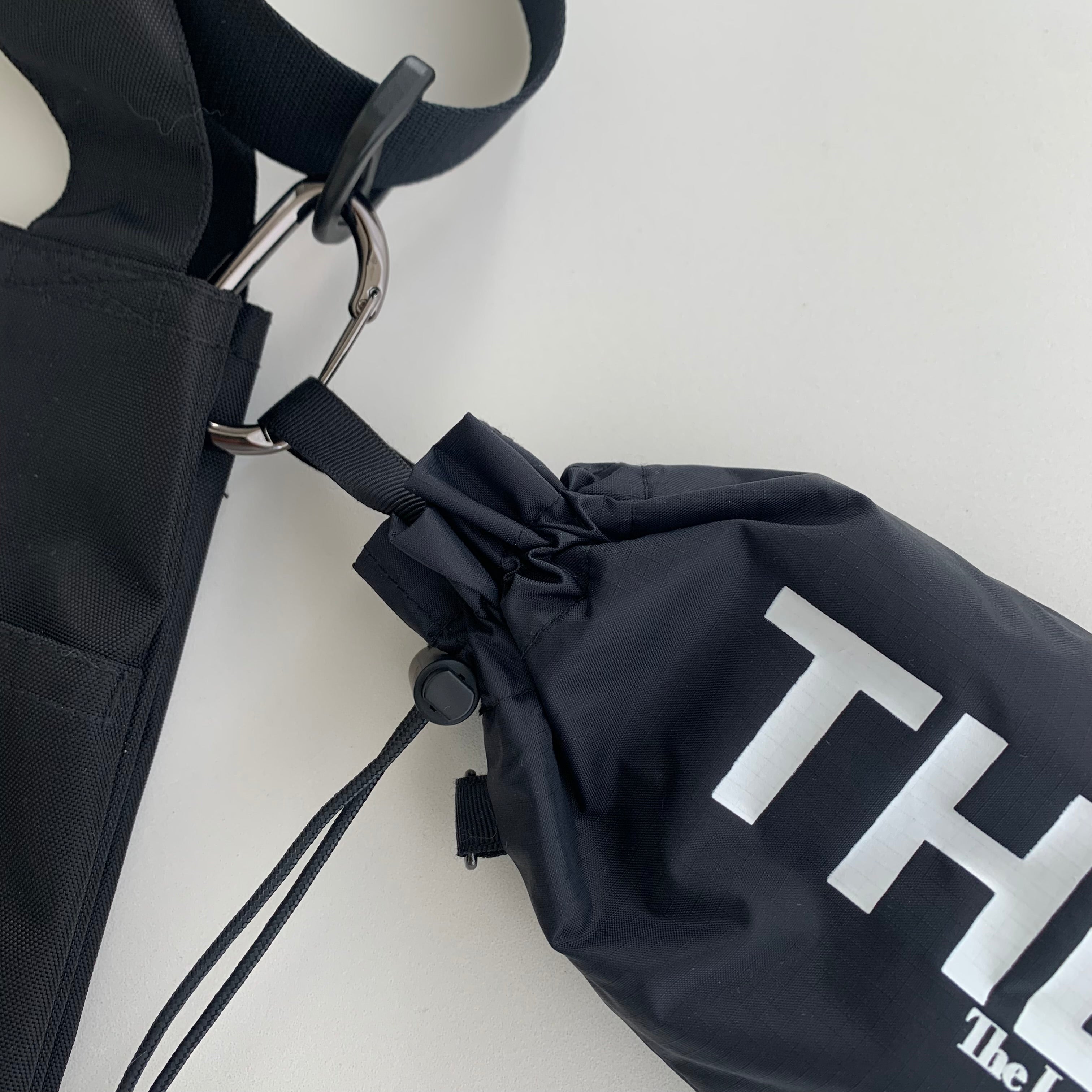 eco/THE mini マルチポーチS(ブラック/ベージュ/ライトグレー)