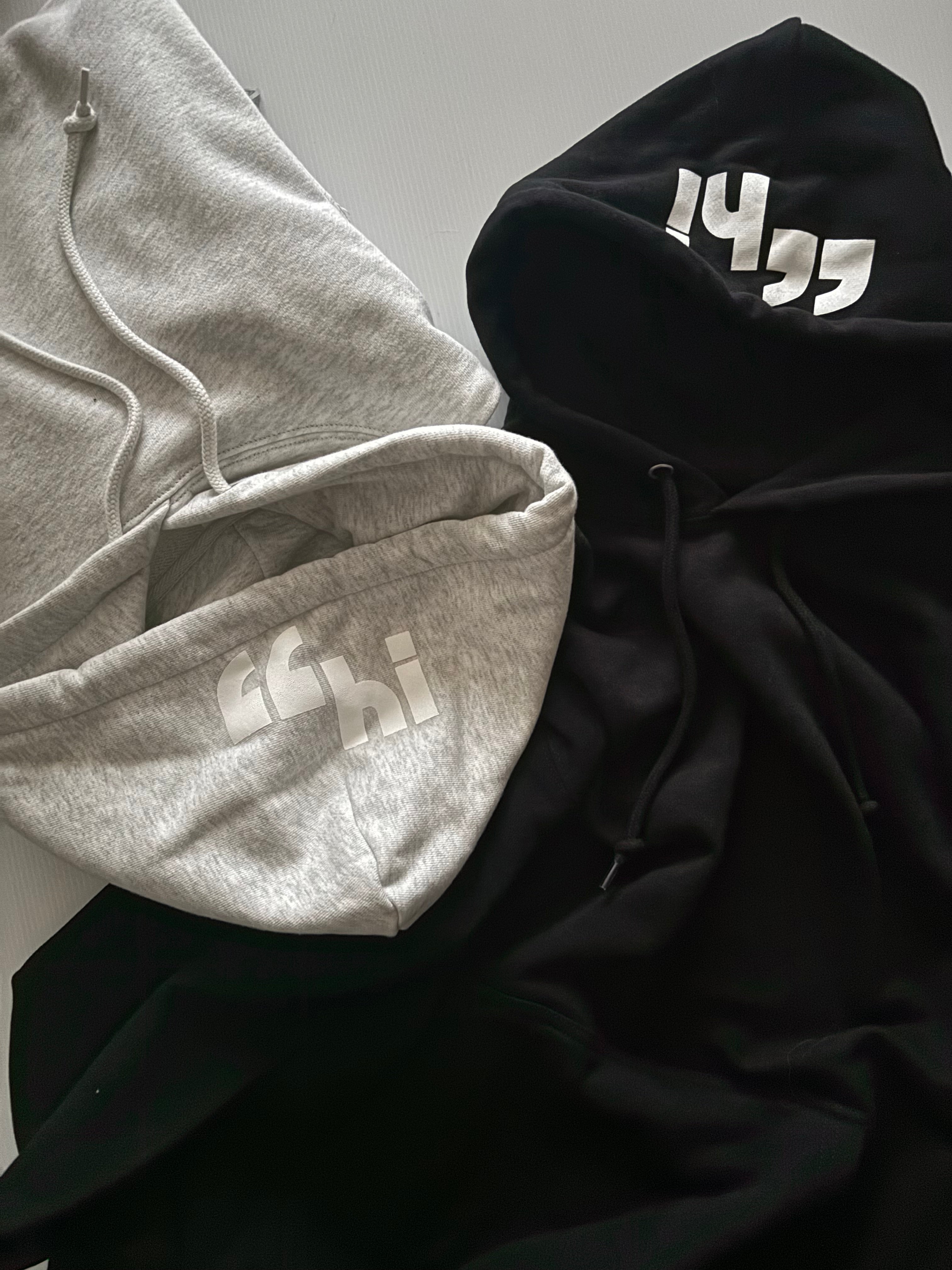 ヘヴィーウェイト裏毛hi オーナーズ フーディー (ブラック、ライトグレー)