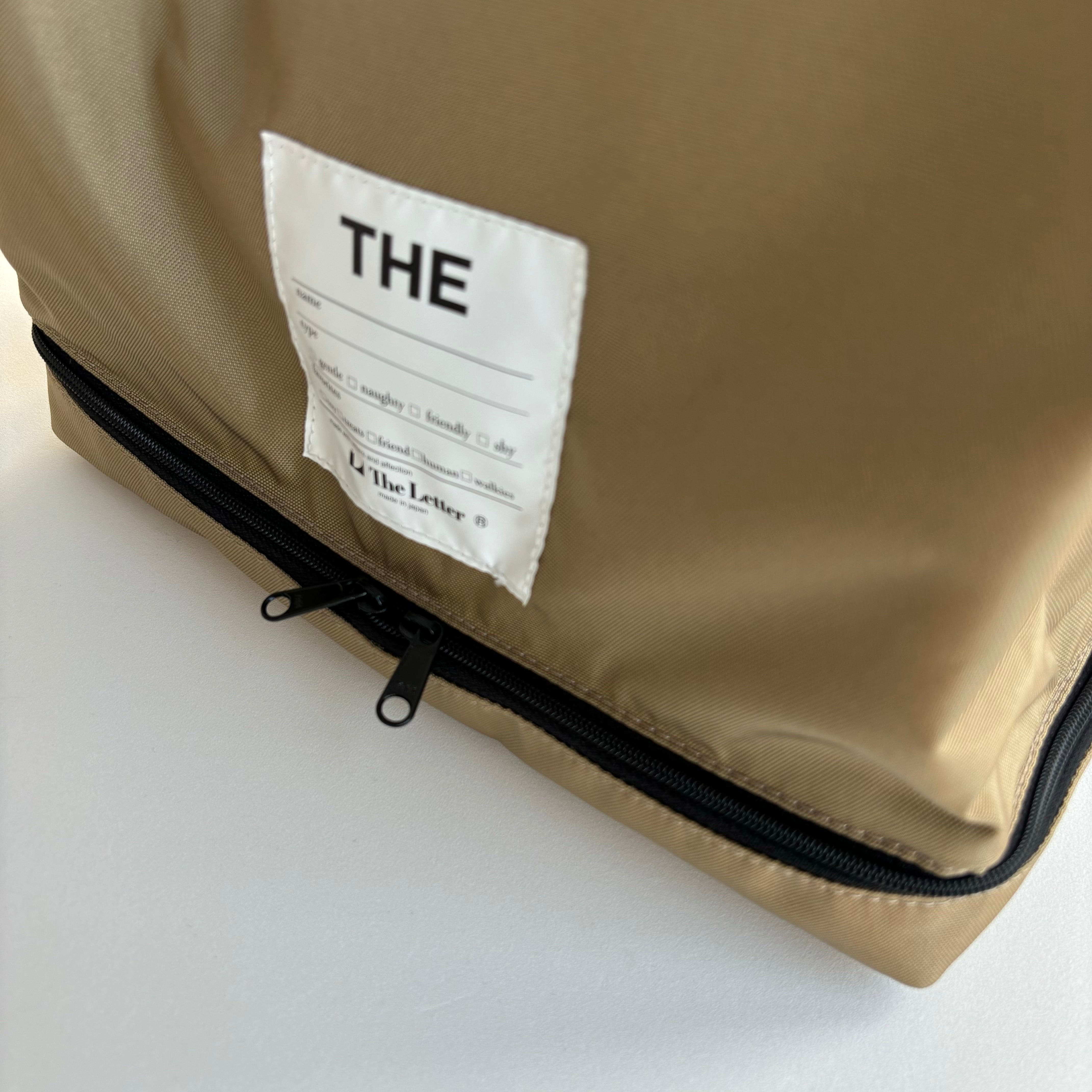 eco/THE ウィークエンダーバッグ(ブラック/ベージュ)