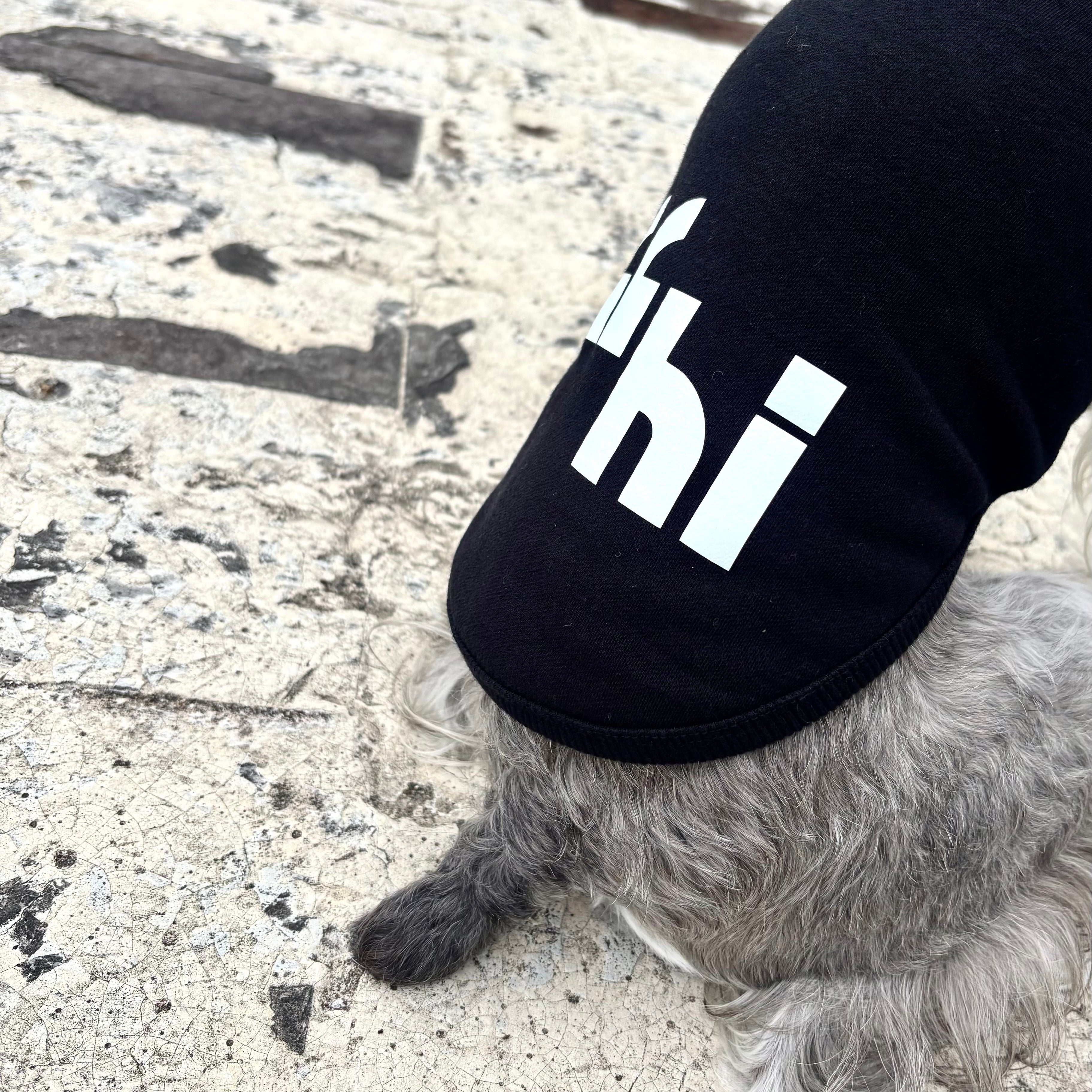 360 スーパーストレッチコットン裏毛”hi"蓄光T(ブラック/グレー)