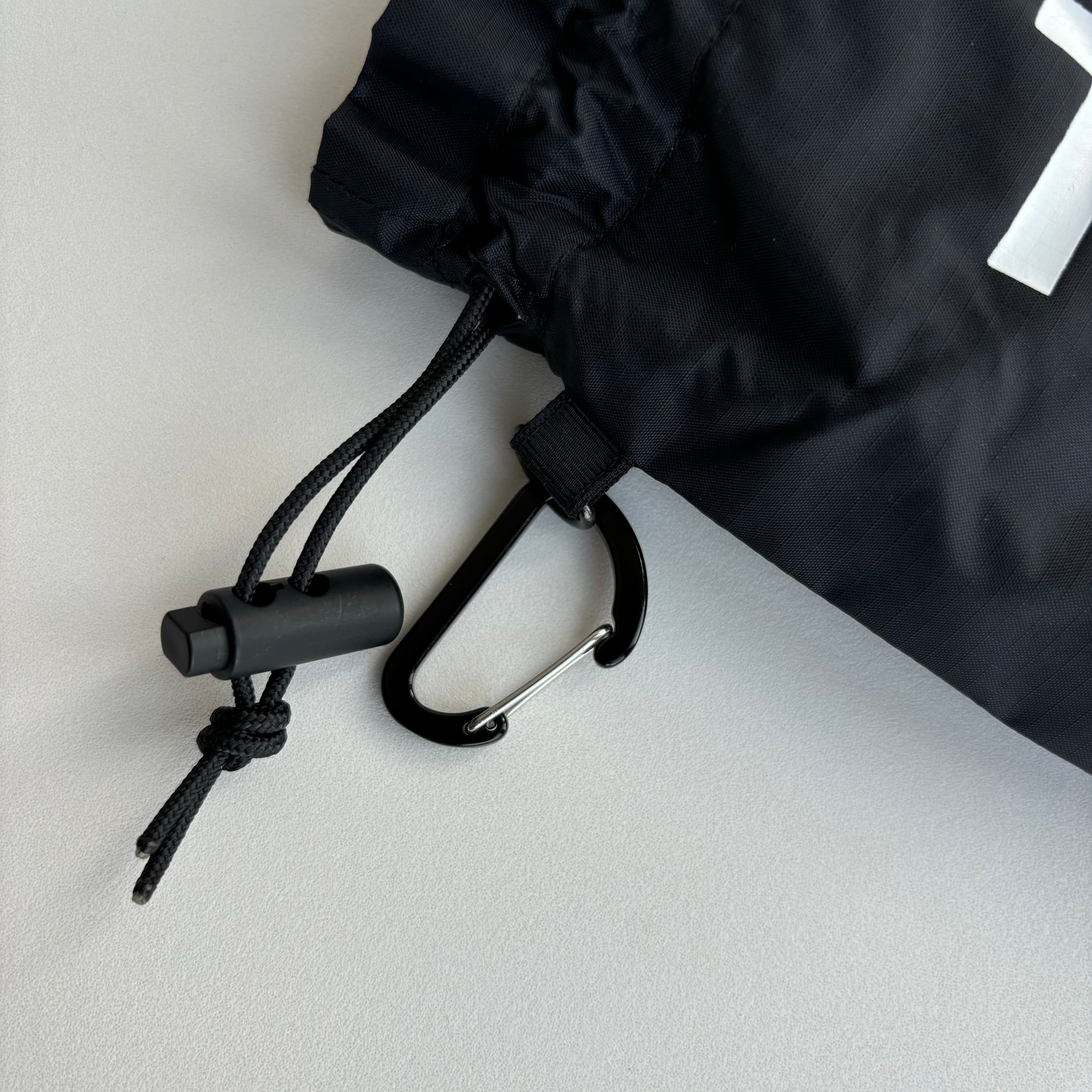 eco/THE mini マルチポーチS(ブラック/ベージュ/ライトグレー)