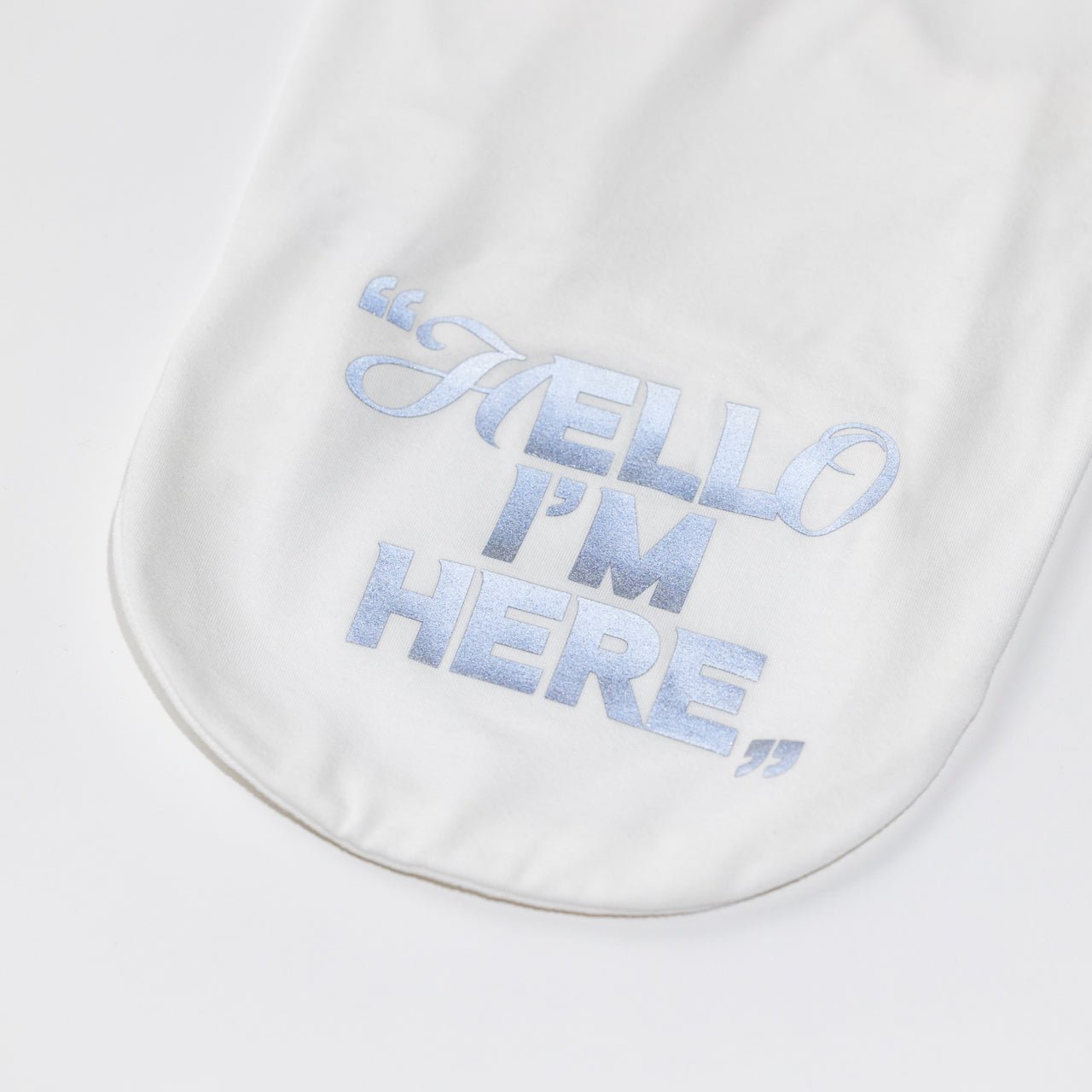 反射プリント アウトラスト(機能素材)”Hello I‘m Here“ T - The Letter