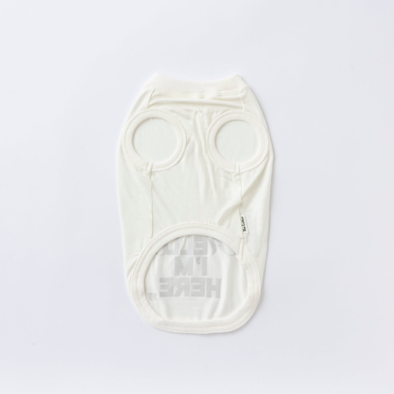 反射プリント アウトラスト(機能素材)”Hello I‘m Here“ T - The Letter