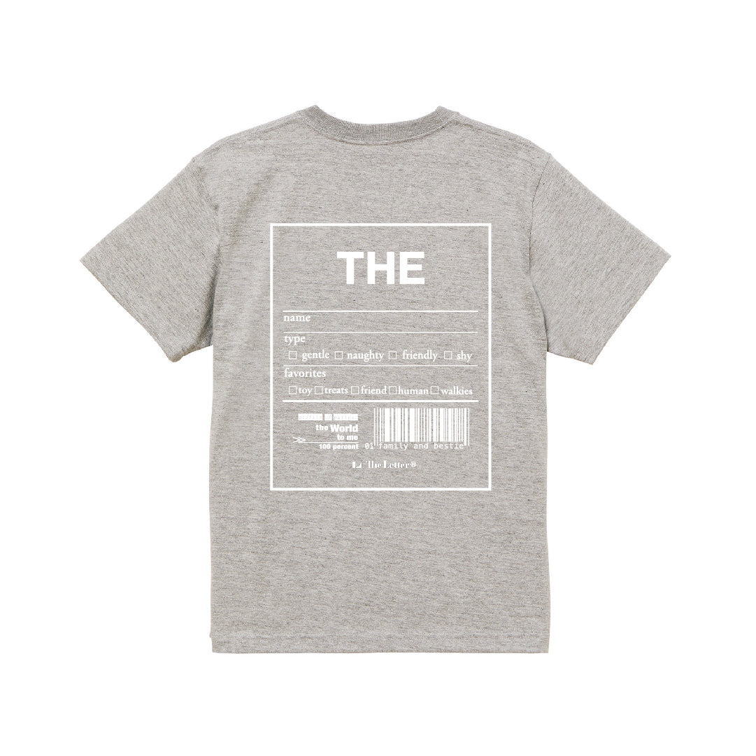 “THE”about my partner Tシャツ(半袖）