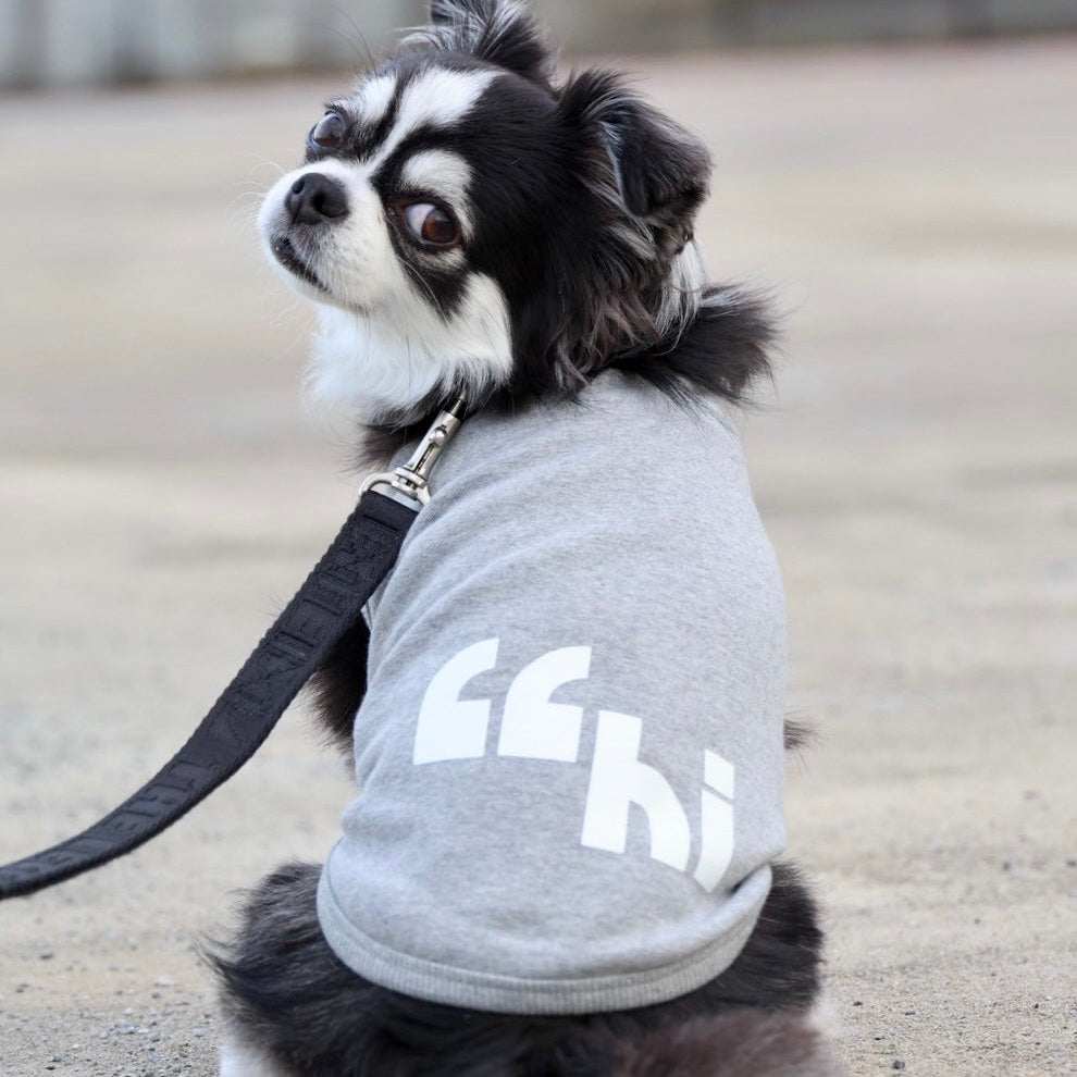 360 スーパーストレッチコットン裏毛”hi"蓄光T（ブラック/グレー）