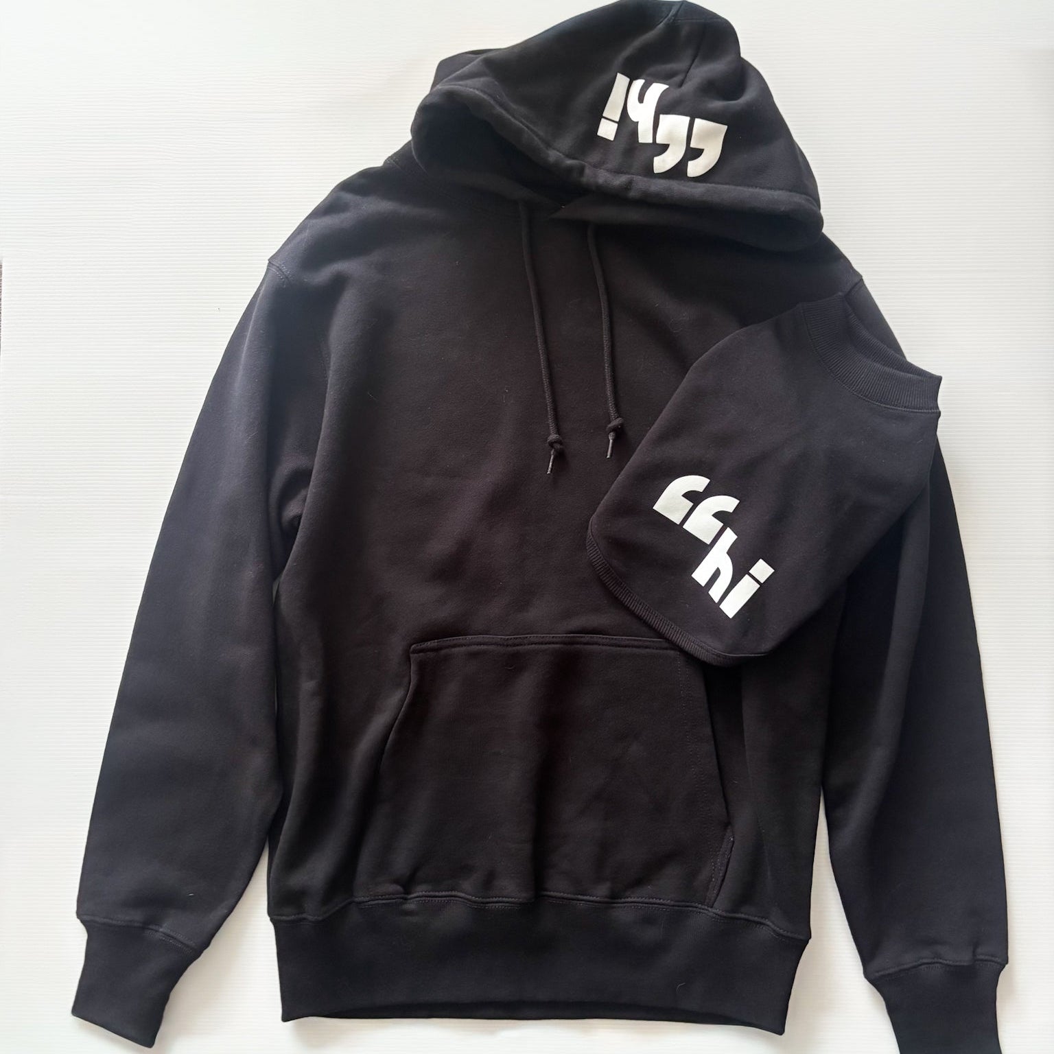 ヘヴィーウェイト裏毛hi オーナーズ フーディー (ブラック、ライトグレー）