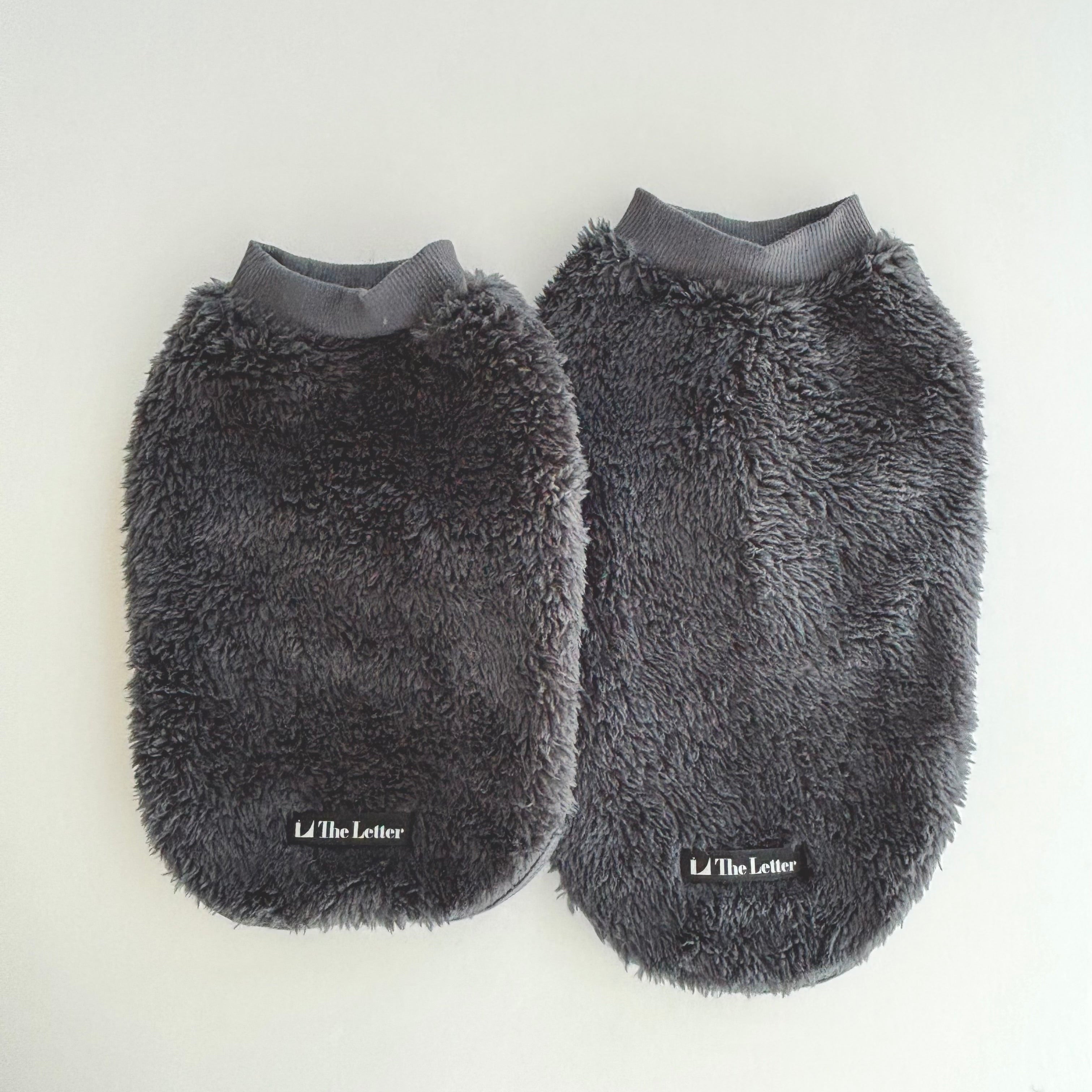 プレミアムBT ストレッチボアフリース T（ブルーグレー/スノーホワイト）