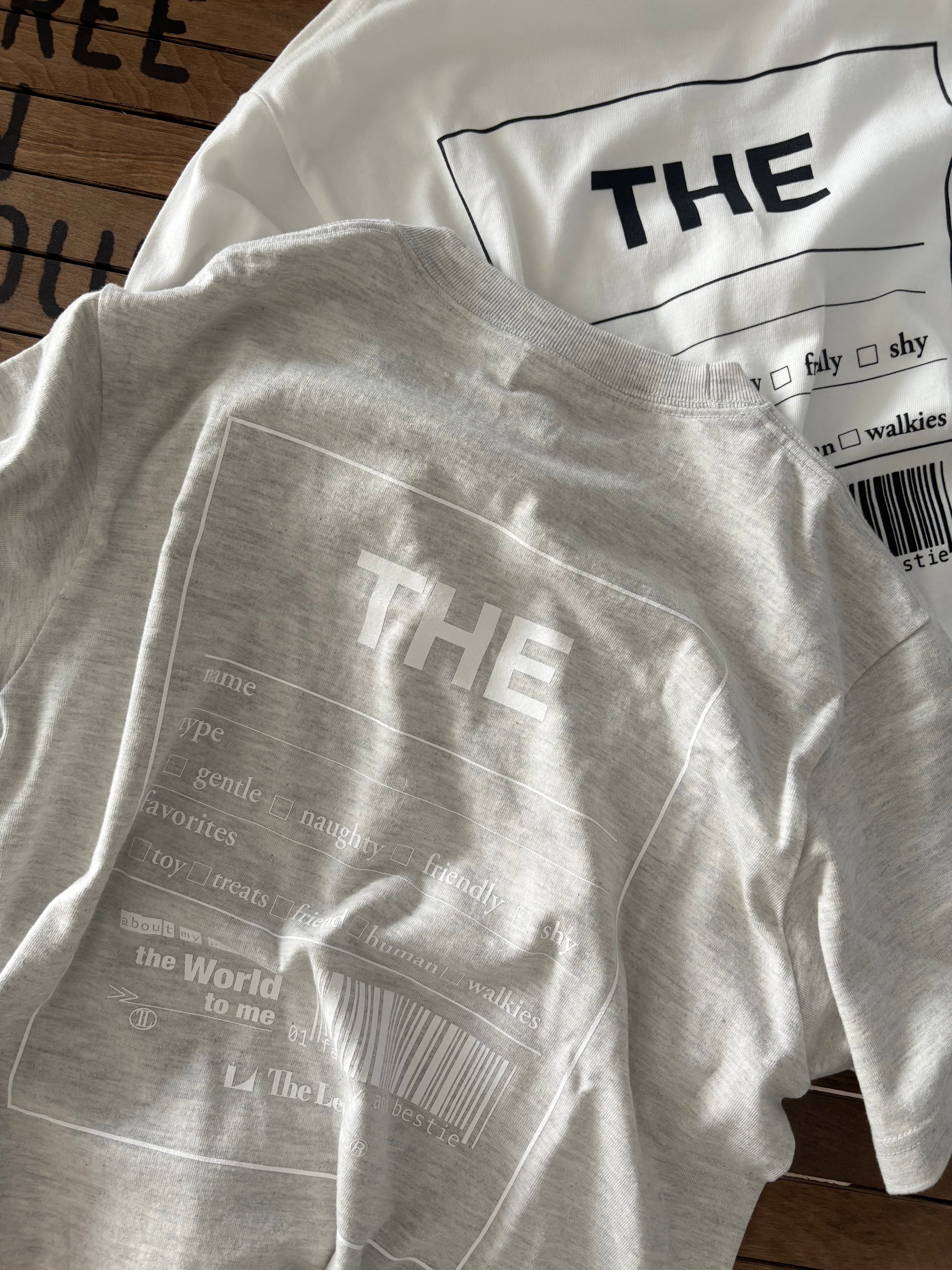 “THE”about my partner Tシャツ(半袖）