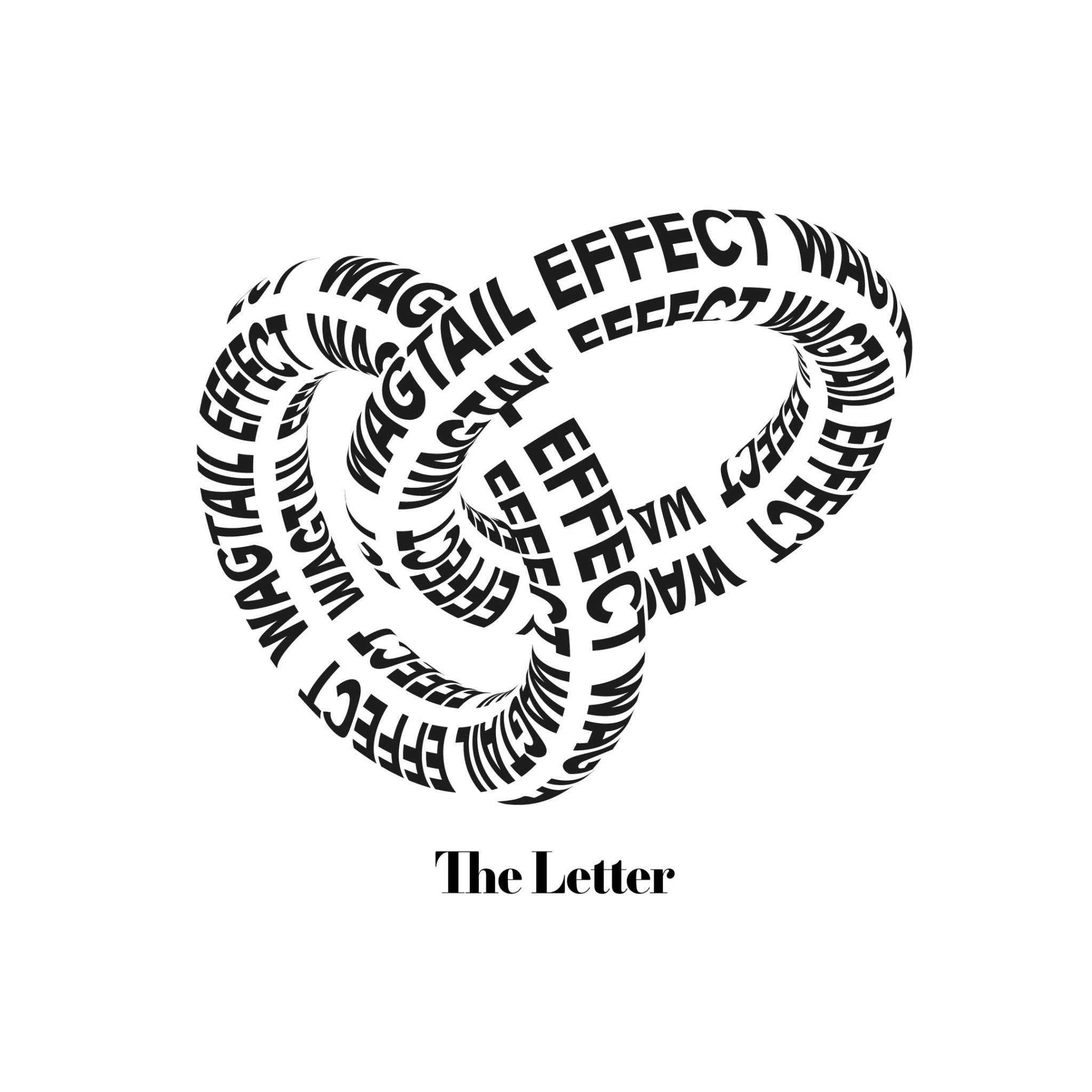 保護活動支援“WAGTAIL EFFECT”ペットバンダナ（ブラック） - The Letter